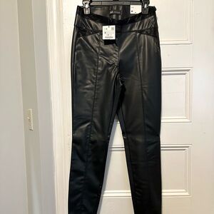 Zara Faux Leather Skinny Trousers/Leggings – NWT